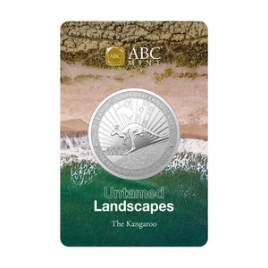 1oz ABC Fine Silver 999.9 Untamed Landscapes "KANGAROO" Coin Certipack