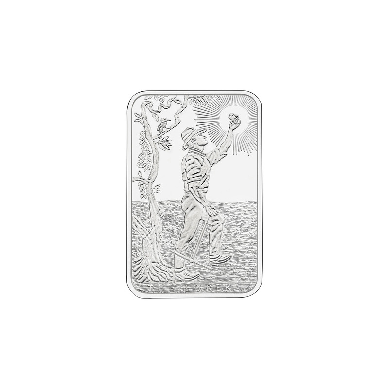 5oz Silver Eureka Minted Bar 999.5 While Stocks Last. Delivery Delays Order LImits qty 5 - Image 2