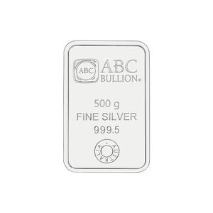 500g Sliver Eureka Minted Bar 999.5 While Stocks Last. Delivery Delays Order LImits qty 5