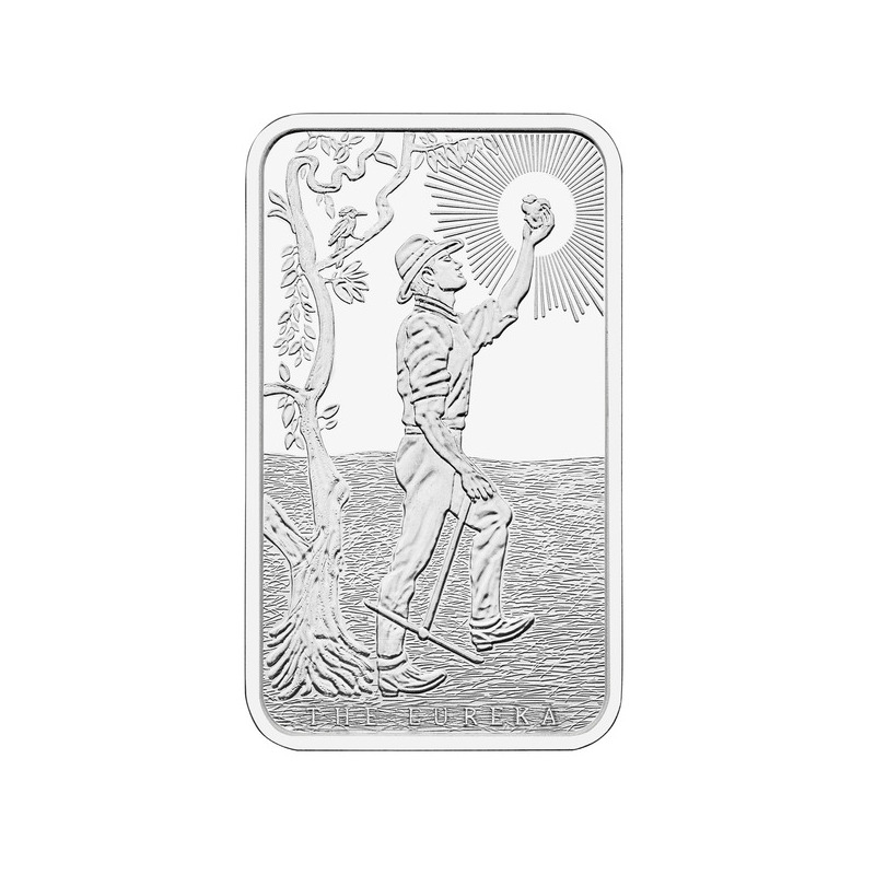 1kg Silver Eureka Minted Bar 999.5 While Stocks Last. Delivery Delays Order Limits qty 5